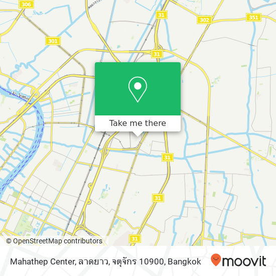 Mahathep Center, ลาดยาว, จตุจักร 10900 map