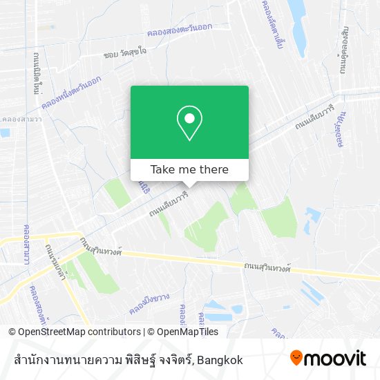 สำนักงานทนายความ พิสิษฐ์ จงจิตร์ map