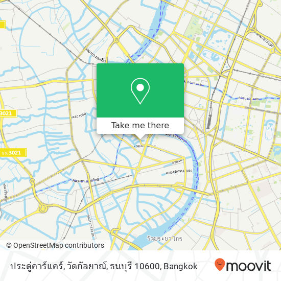 ประดู่คาร์แคร์, วัดกัลยาณ์, ธนบุรี 10600 map