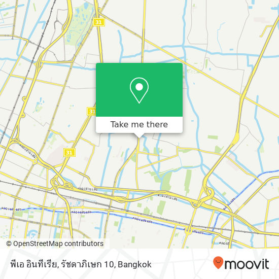 พีเอ อินทีเรีย, รัชดาภิเษก 10 map