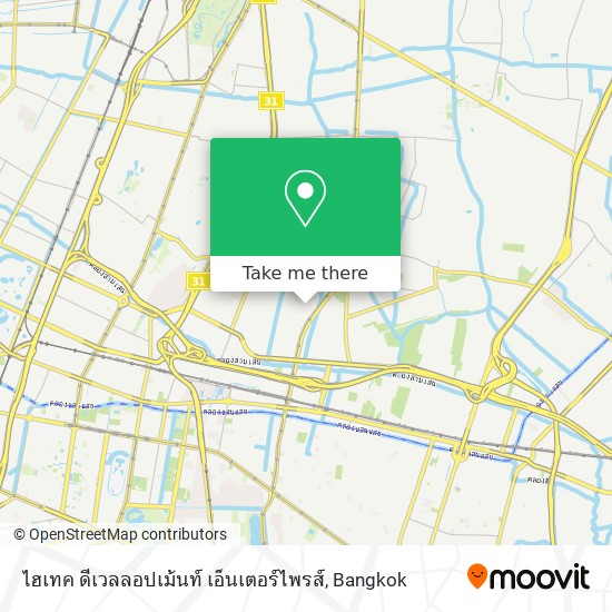 ไฮเทค ดีเวลลอปเม้นท์ เอ็นเตอร์ไพรส์ map