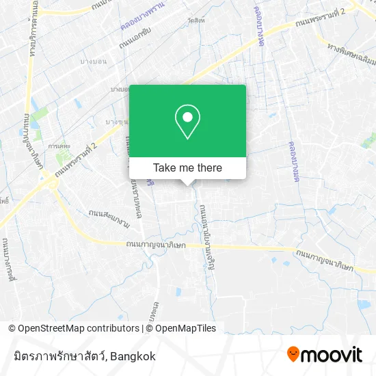 มิตรภาพรักษาสัตว์ map