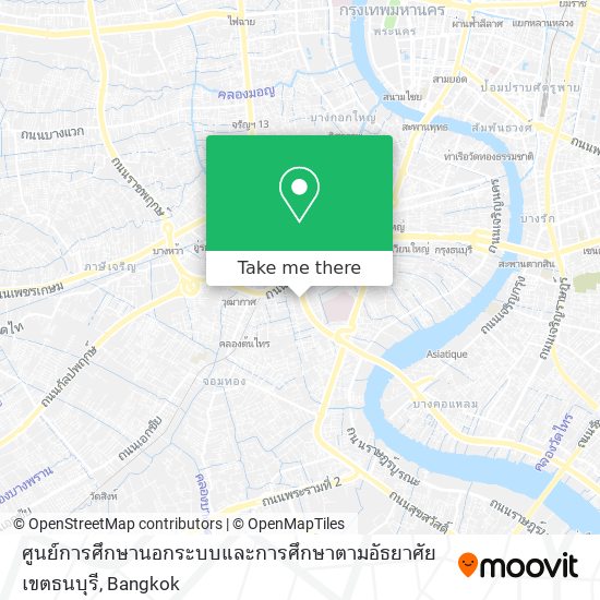 ศูนย์การศึกษานอกระบบและการศึกษาตามอัธยาศัยเขตธนบุรี map