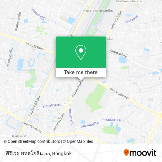 ศิริเวช พหลโยธิน 55 map