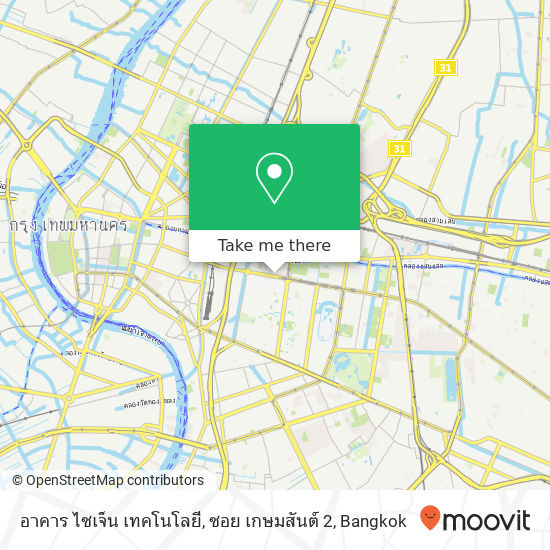 อาคาร ไซเจ็น เทคโนโลยี, ซอย เกษมสันต์ 2 map