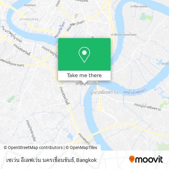 เซเว่น อีเลฟเว่น นครเขื่อนขันธ์ map