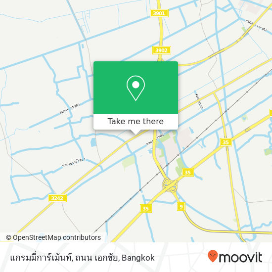 แกรมมี่การ์เม้นท์, ถนน เอกชัย map