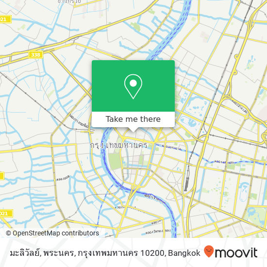 มะลิวัลย์, พระนคร, กรุงเทพมหานคร 10200 map