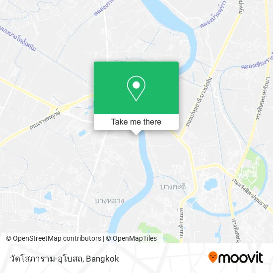 วัดโสภาราม-อุโบสถ map