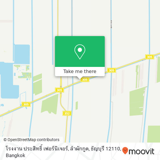 โรงงาน ประสิทธิ์ เฟอร์นิเจอร์, ลำผักกูด, ธัญบุรี 12110 map