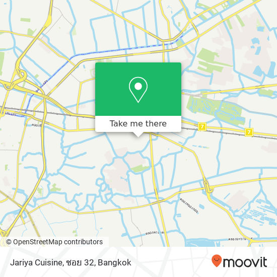 Jariya Cuisine, ซอย 32 map