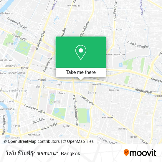 โคโยตี้โมพี่กุ้ง ซอยนานา map