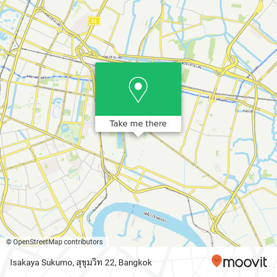 Isakaya Sukumo, สุขุมวิท 22 map