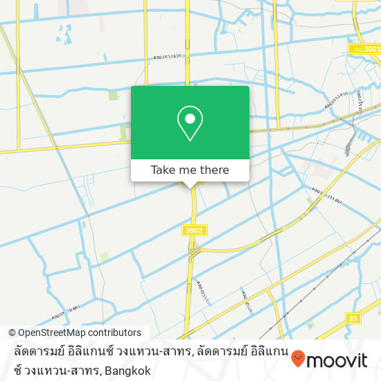 ลัดดารมย์ อิลิแกนซ์ วงแหวน-สาทร, ลัดดารมย์ อิลิแกนซ์ วงแหวน-สาทร map