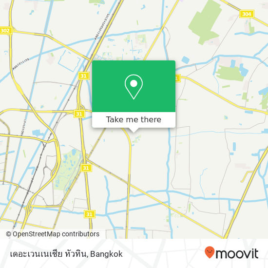 เดอะเวนเนเซีย หัวหิน map