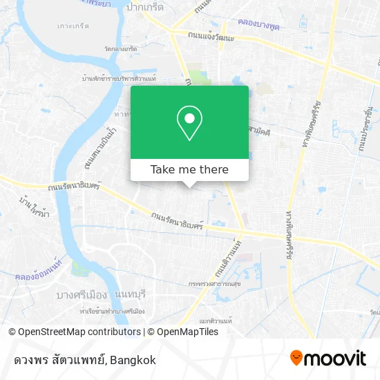 ดวงพร สัตวแพทย์ map