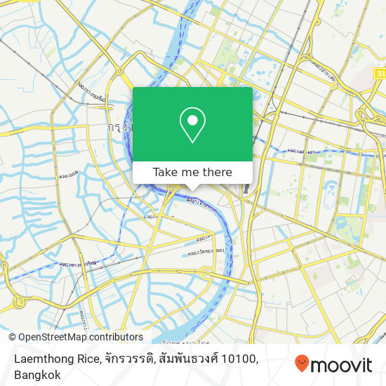 Laemthong Rice, จักรวรรดิ, สัมพันธวงศ์ 10100 map