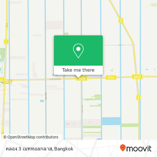 คลอง 3 เมททอลกลาส, 3214 map