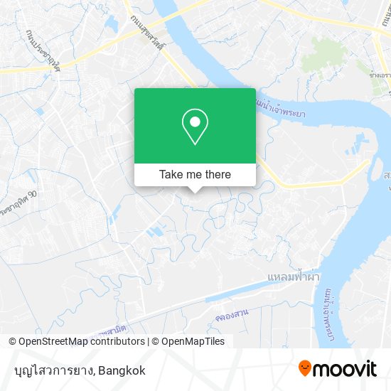 บุญไสวการยาง map