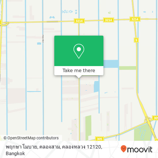 พฤกษา โมบาย, คลองสาม, คลองหลวง 12120 map