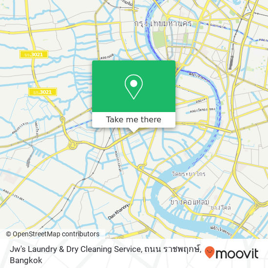 Jw's Laundry & Dry Cleaning Service, ถนน ราชพฤกษ์ map