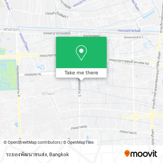ระยองพัฒนาขนส่ง map