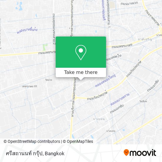 ศรีสถานนท์ กรุ๊ป map