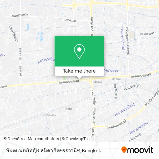 ทันตแพทย์หญิง ธนิดา จิตขจรวานิช map