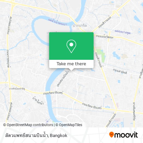 สัตวแพทย์สนามบินน้ำ map