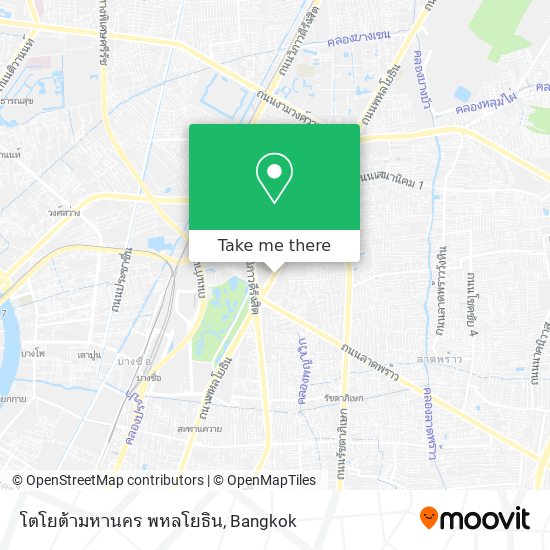 โตโยต้ามหานคร พหลโยธิน map