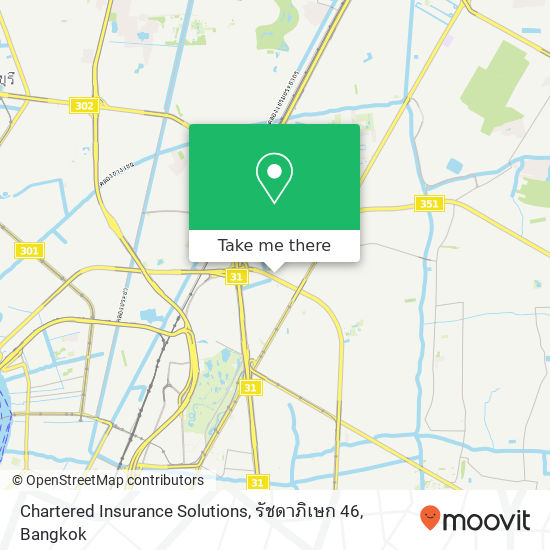 Chartered Insurance Solutions, รัชดาภิเษก 46 map