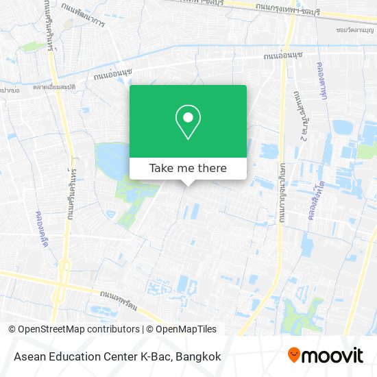 Asean Education Center K-Bac map