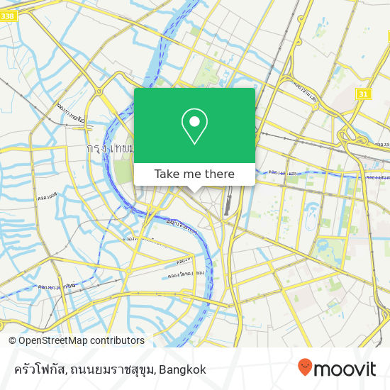 ครัวโฟกัส, ถนนยมราชสุขุม map