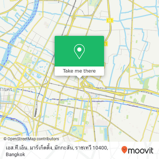 เอส.ที.เอ็น. มาร์เก็ตติ้ง, มักกะสัน, ราชเทวี 10400 map