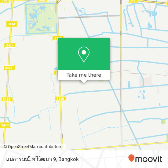 แม่อารมณ์, ทวีวัฒนา 9 map