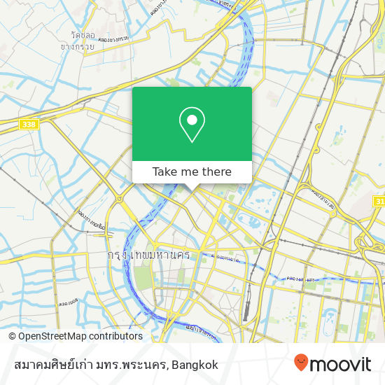 สมาคมศิษย์เก่า มทร.พระนคร map