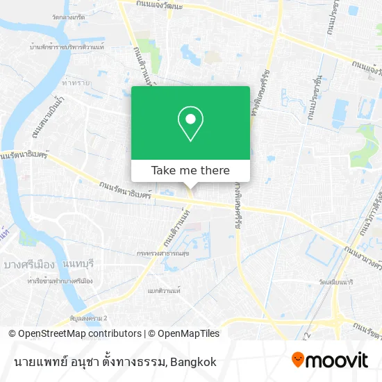 นายแพทย์ อนุชา ตั้งทางธรรม map