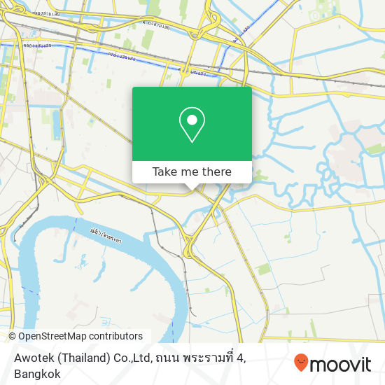 Awotek (Thailand) Co.,Ltd, ถนน พระรามที่ 4 map