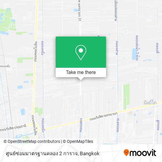 ศูนย์ซ่อมมาตรฐานคลอง 2 การาจ map