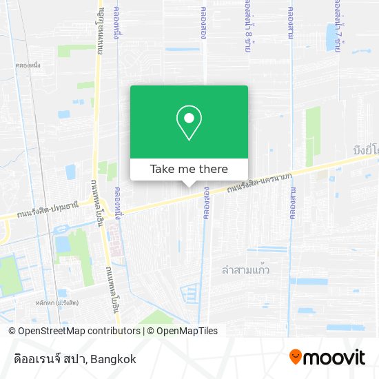 ดิออเรนจ์ สปา map