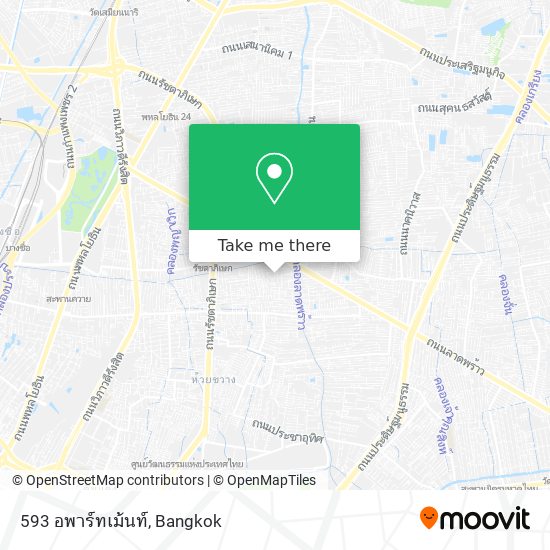 593 อพาร์ทเม้นท์ map