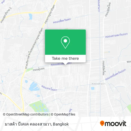 มาสด้า บีเคเค คลองสามวา map