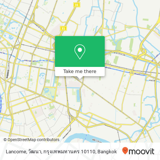 Lancome, วัฒนา, กรุงเทพมหานคร 10110 map