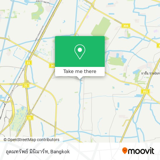 อุดมทรัพย์ มินิมาร์ท map