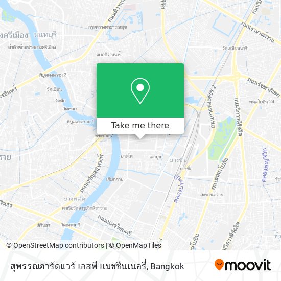 สุพรรณฮาร์ดแวร์ เอสพี แมชชีนเนอรี่ map