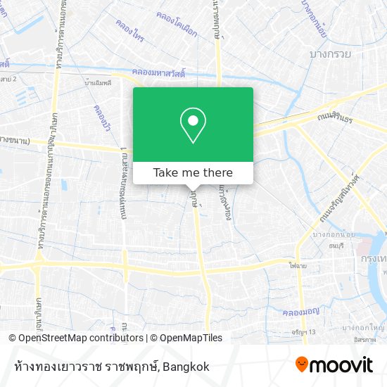 ห้างทองเยาวราช ราชพฤกษ์ map