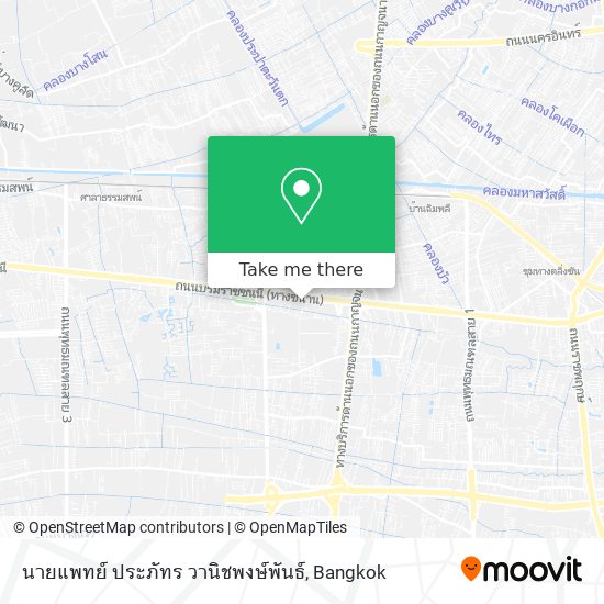 นายแพทย์ ประภัทร วานิชพงษ์พันธ์ map