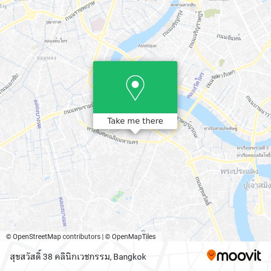 สุขสวัสดิ์ 38 คลินิกเวชกรรม map