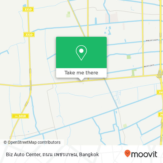 Biz Auto Center, ถนน เพชรเกษม map