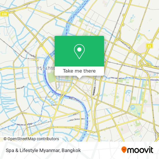 Spa & Lifestyle Myanmar map